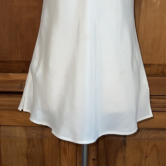 NWT LOU & GREY WHITE “CUPRO” SATIN EFFECT CAMISOLE Sz. XS - Picture 7 of 16